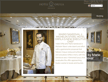 Tablet Screenshot of hotelorfila.com